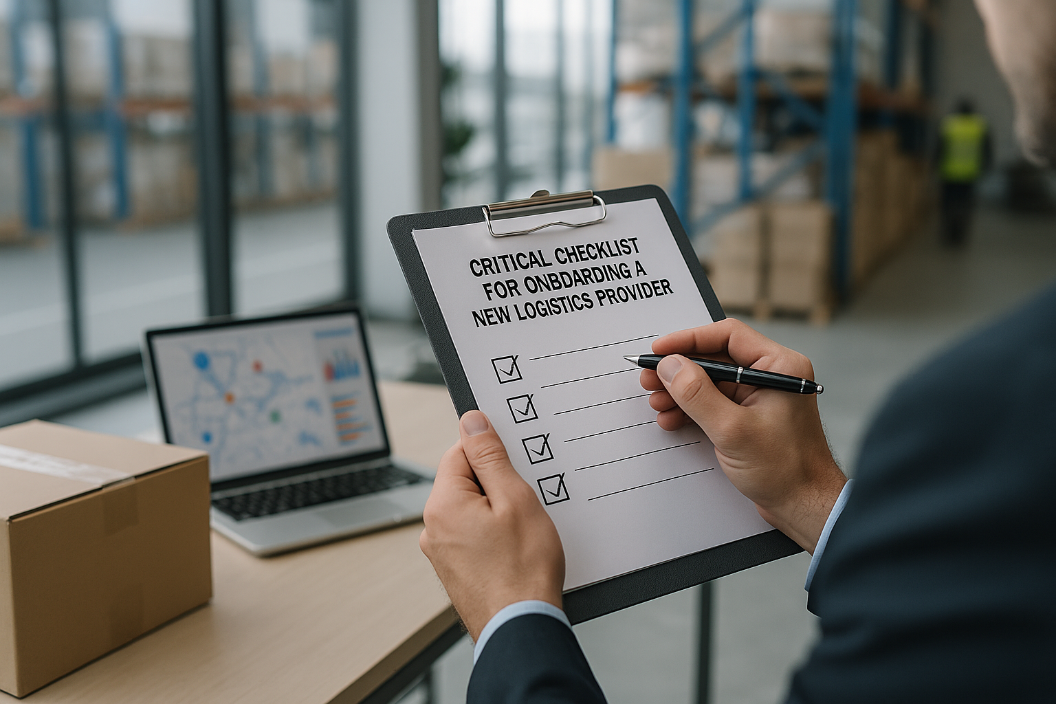 Checklist for Onboarding a New Logistics Provider