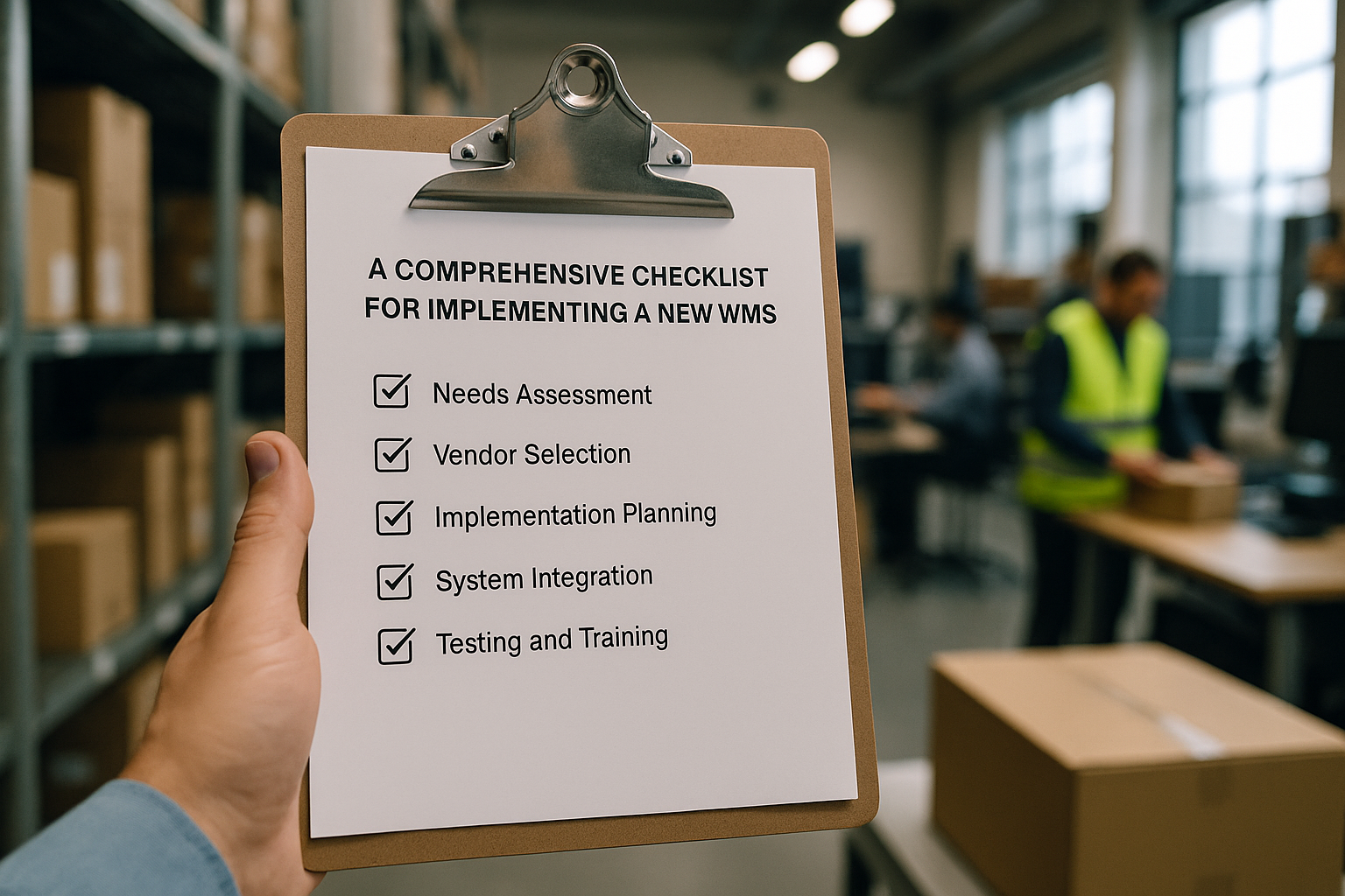 Checklist for Implementing a New WMS Successfully