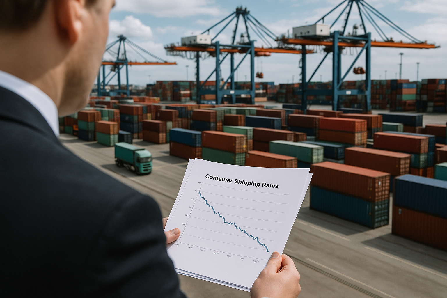 Container Shipping Rates Keep Falling Despite Seasonal Trends