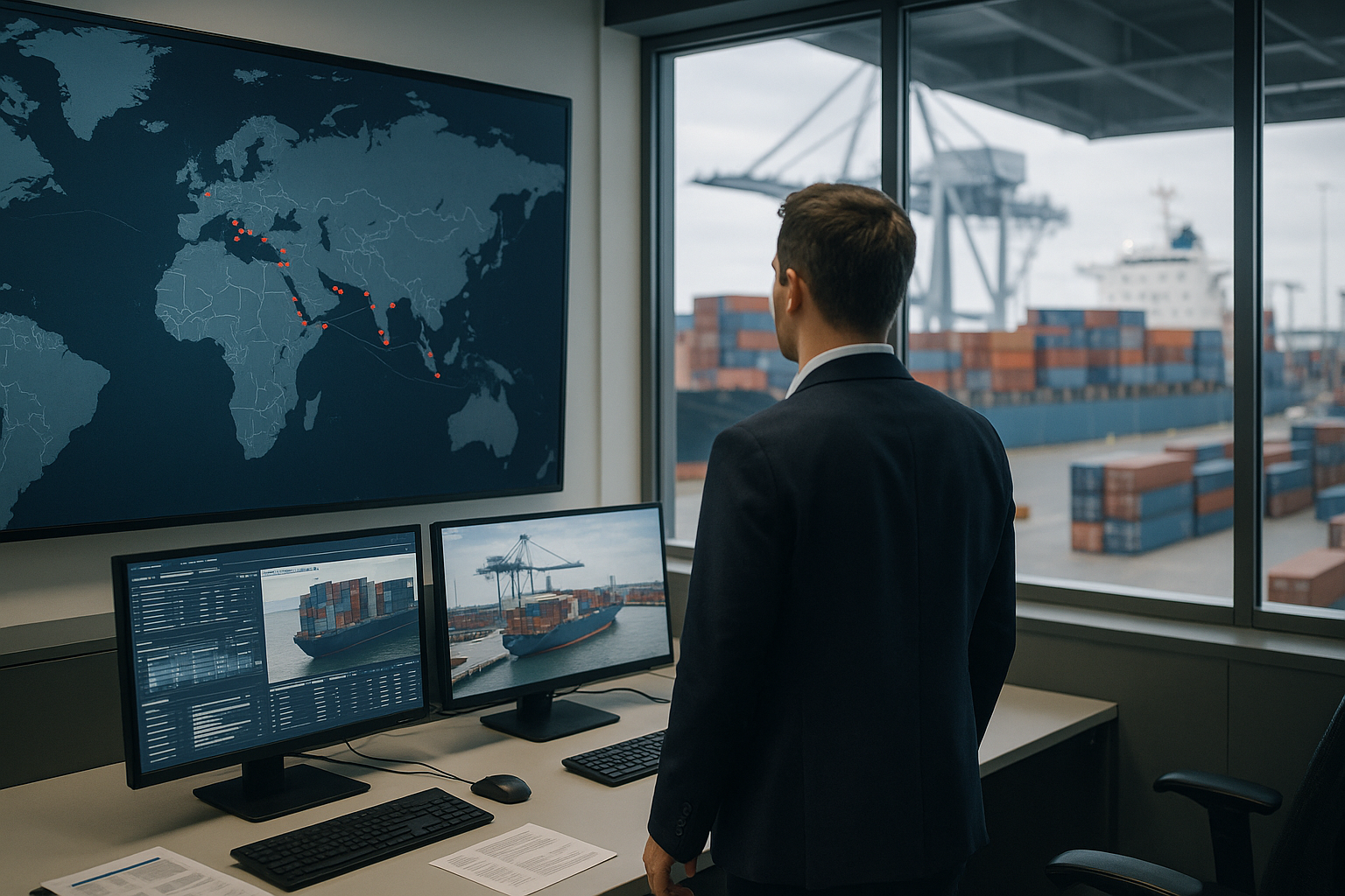 Middle East Tensions Disrupt Global Shipping Channels