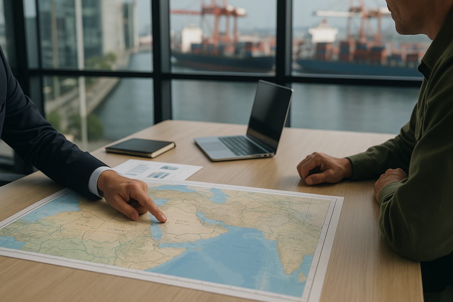 Military Talks in Middle East Could Shift Key Shipping Routes