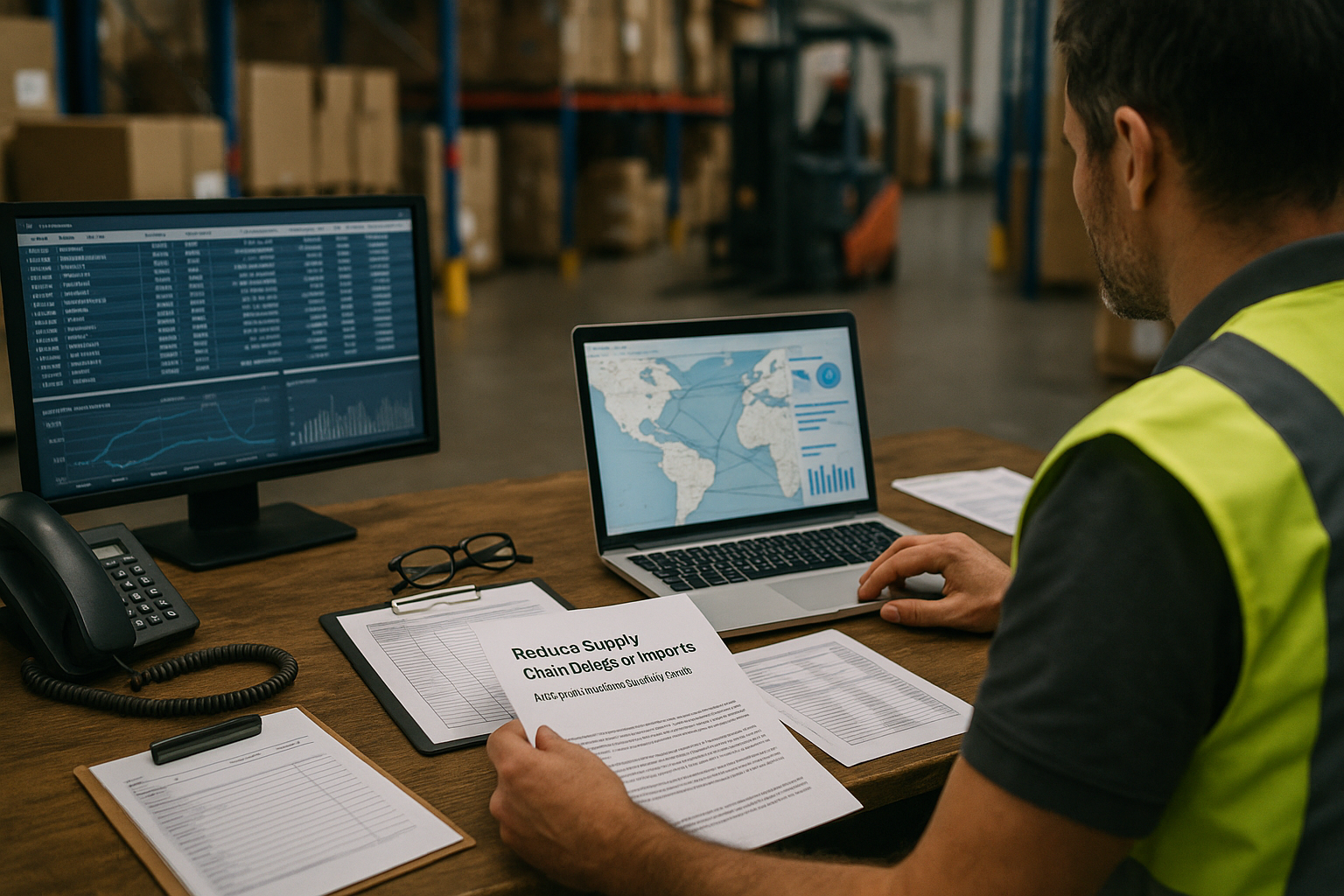 Reduce Supply Chain Delays Imports: Effective Operator Tactics