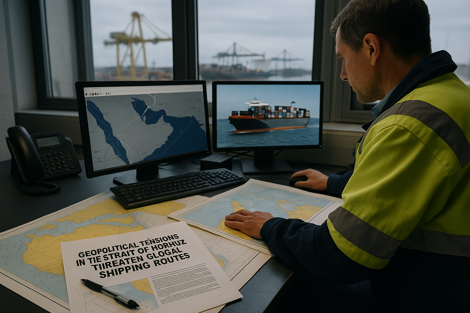 Geopolitical Shifts in the Strait of Hormuz Disrupt Worldwide Shipping