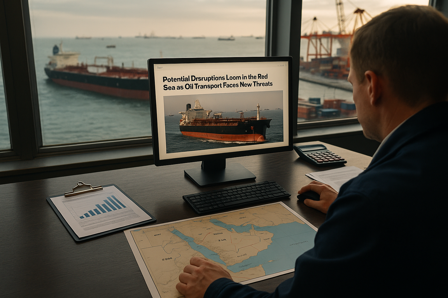 Potential Red Sea Disruptions: Impacts on Global Oil Logistics