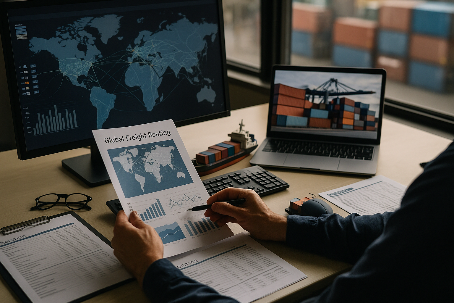 Optimize Global Freight Routing for Enhanced Efficiency