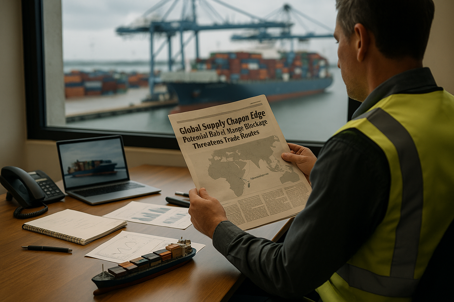 Navigating Geopolitical Threats: Bab el-Mandeb Strait's Impact on Global Shipping