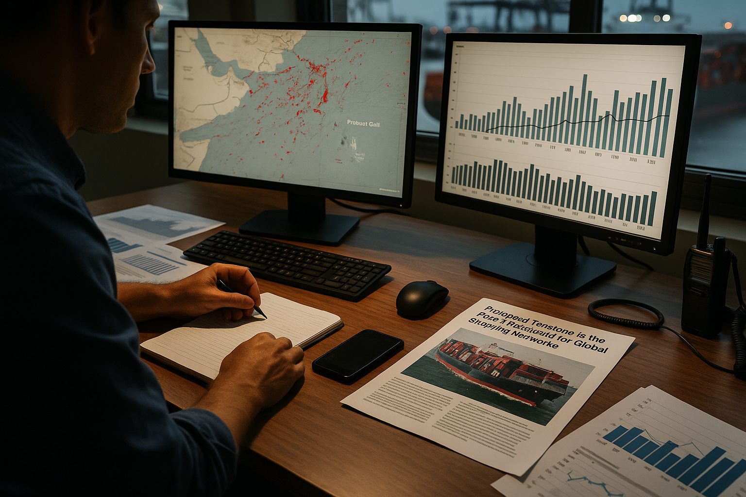 Geopolitical Strains in Persian Gulf Challenge Global Shipping