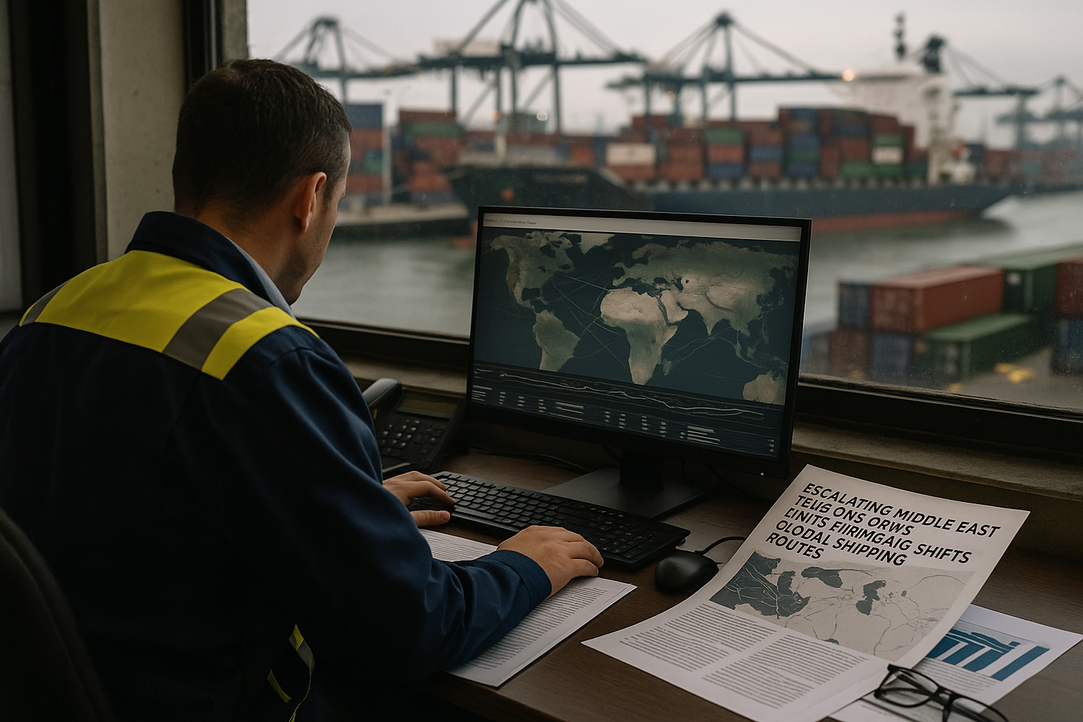 Middle East Tensions Drive Strategic Reconfiguration of Global Shipping Routes