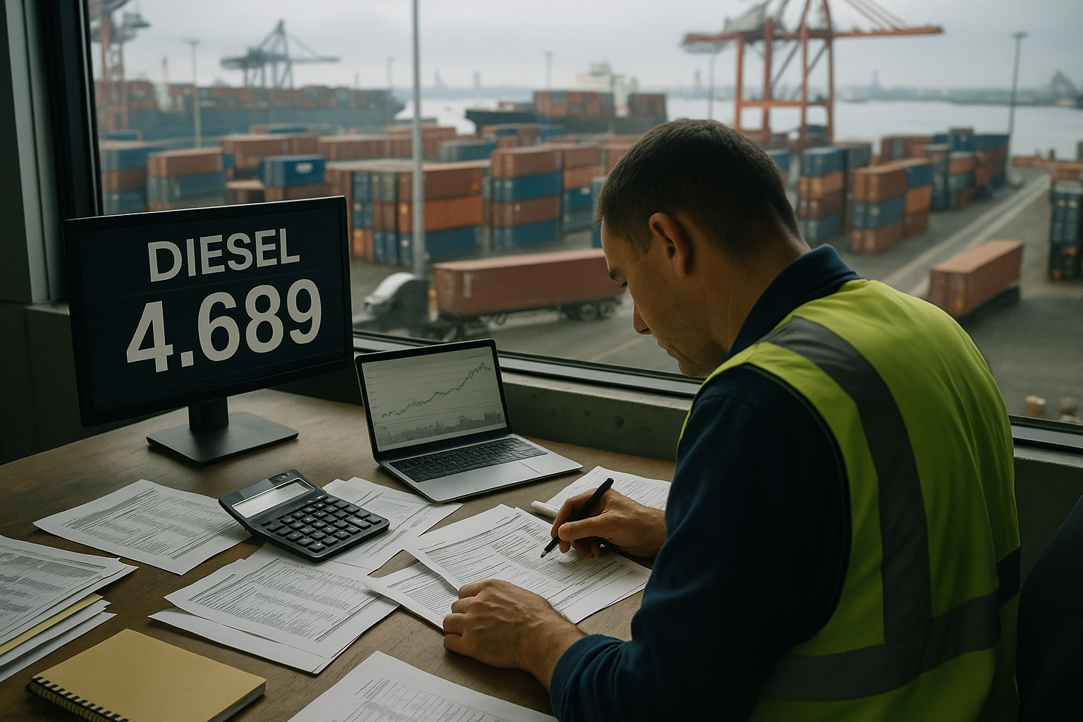 Rising Diesel Costs Reshape Global Freight Operations