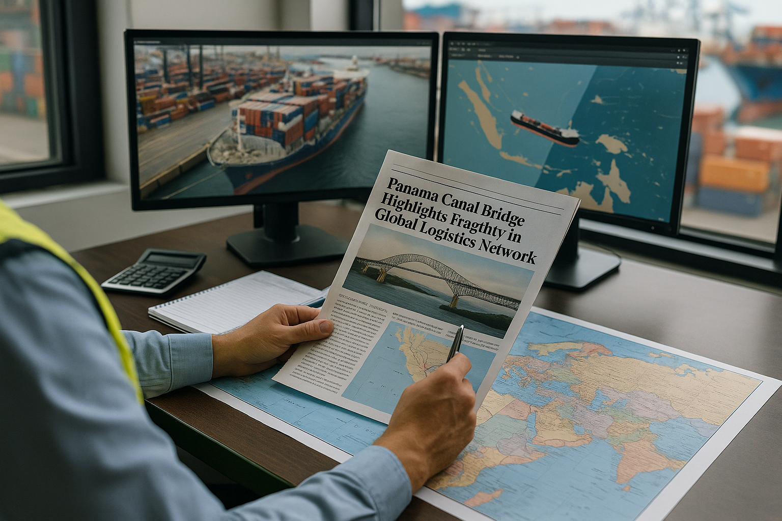 Panama Canal Bridge Disruption Reveals Logistics Weak Points