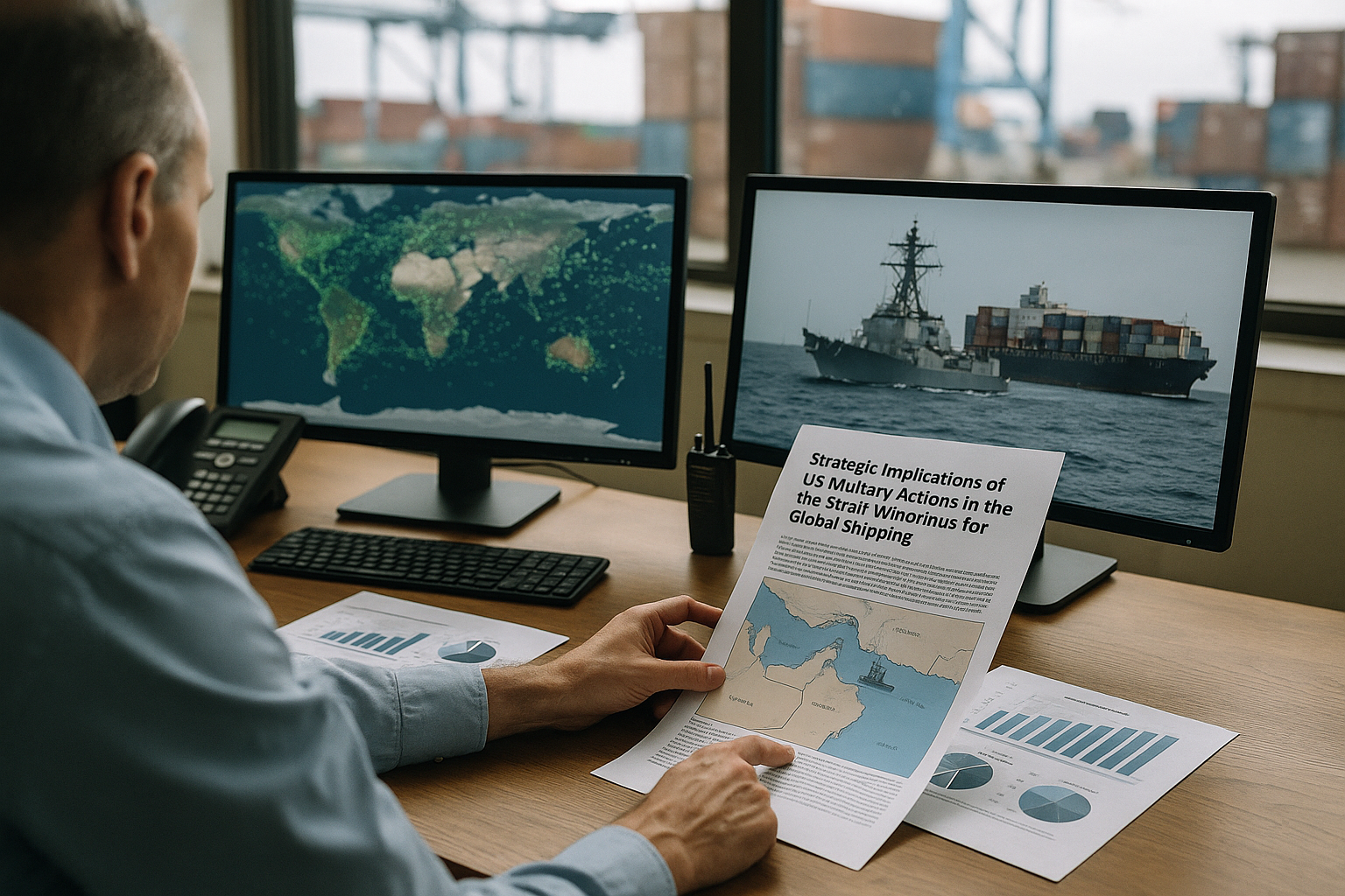 Strategic Shifts: US Actions in the Strait of Hormuz and Their Impact on Global Shipping