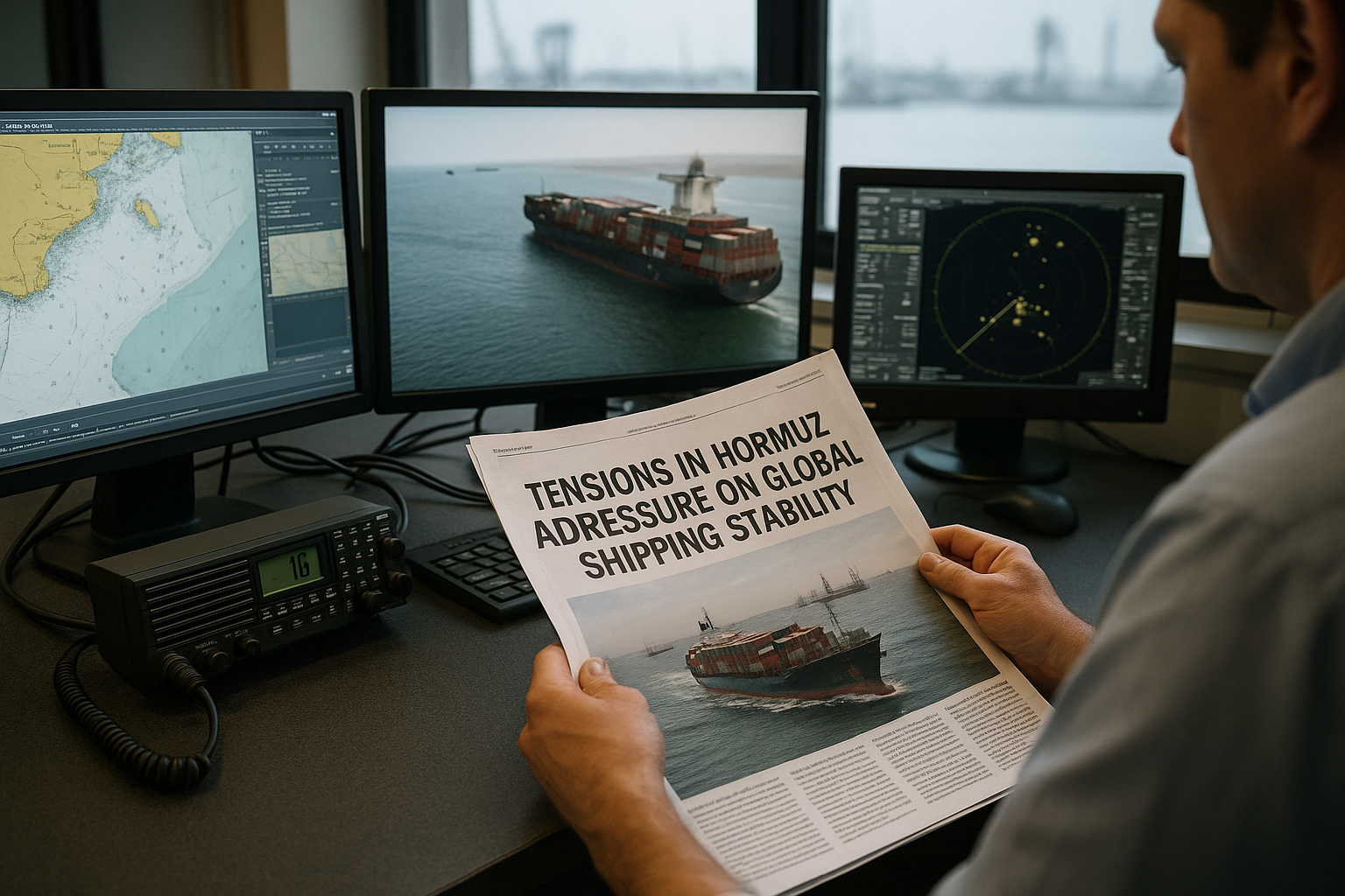 Global Shipping Strains as Hormuz Tensions Mount