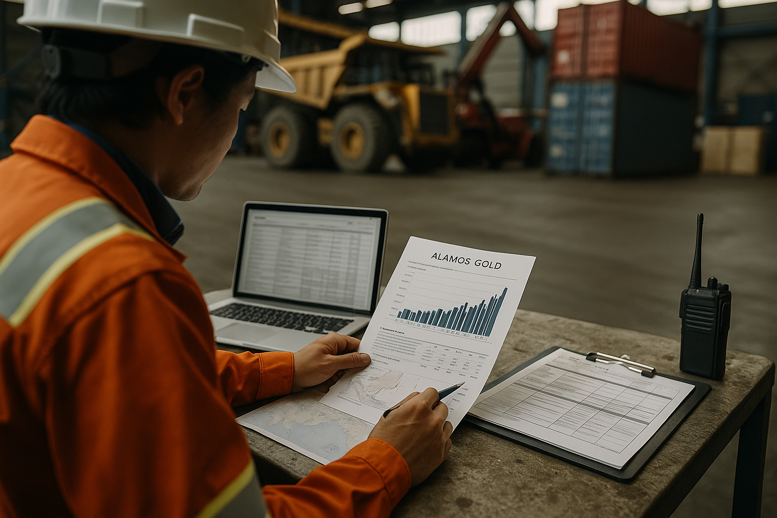 Strategic Logistics Gains Traction as Alamos Gold Sees Profits Soar