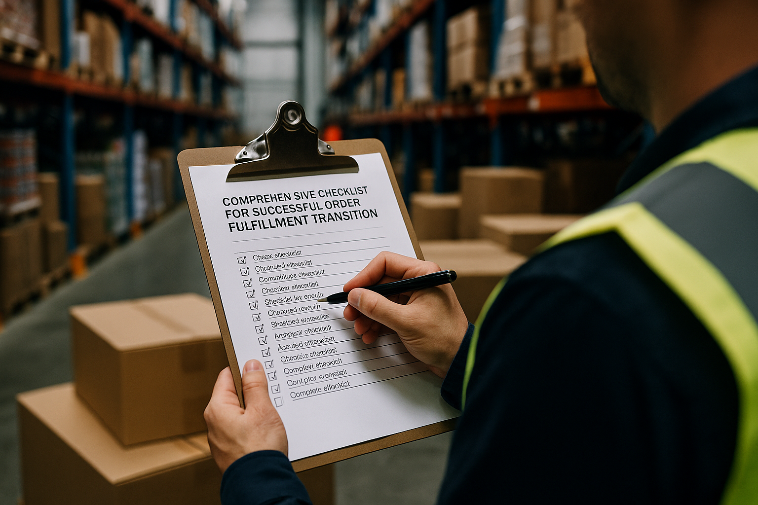 Checklist for Successful Order Fulfillment Transition