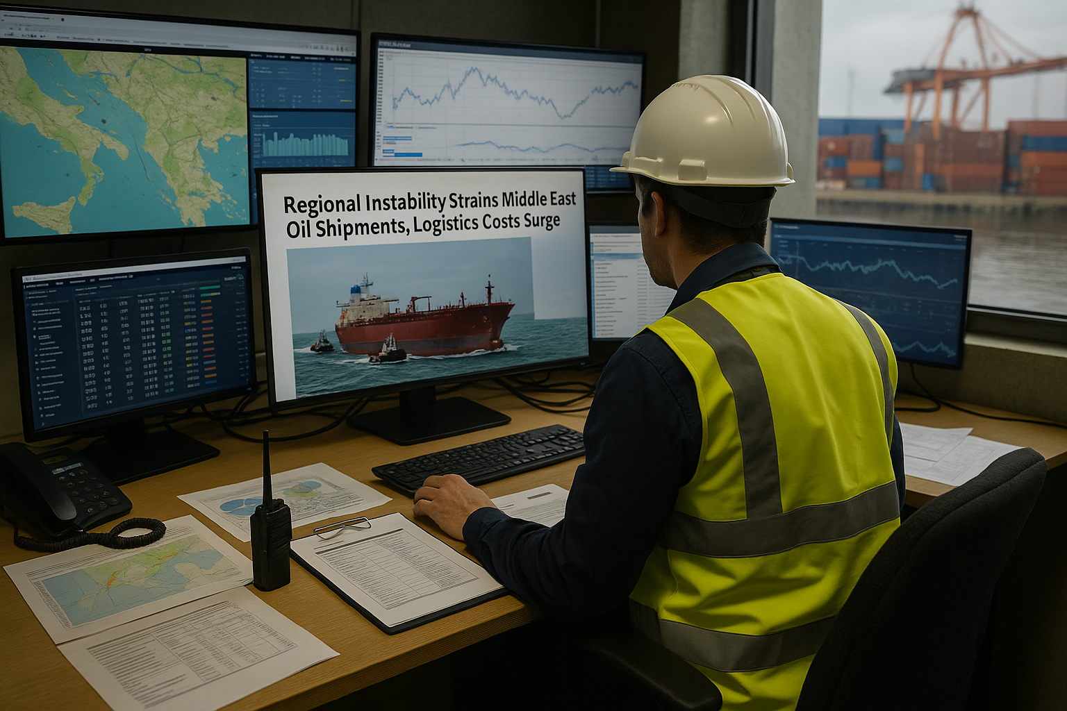 Middle East Tensions Threaten Oil Shipments; Logistics Costs Rise