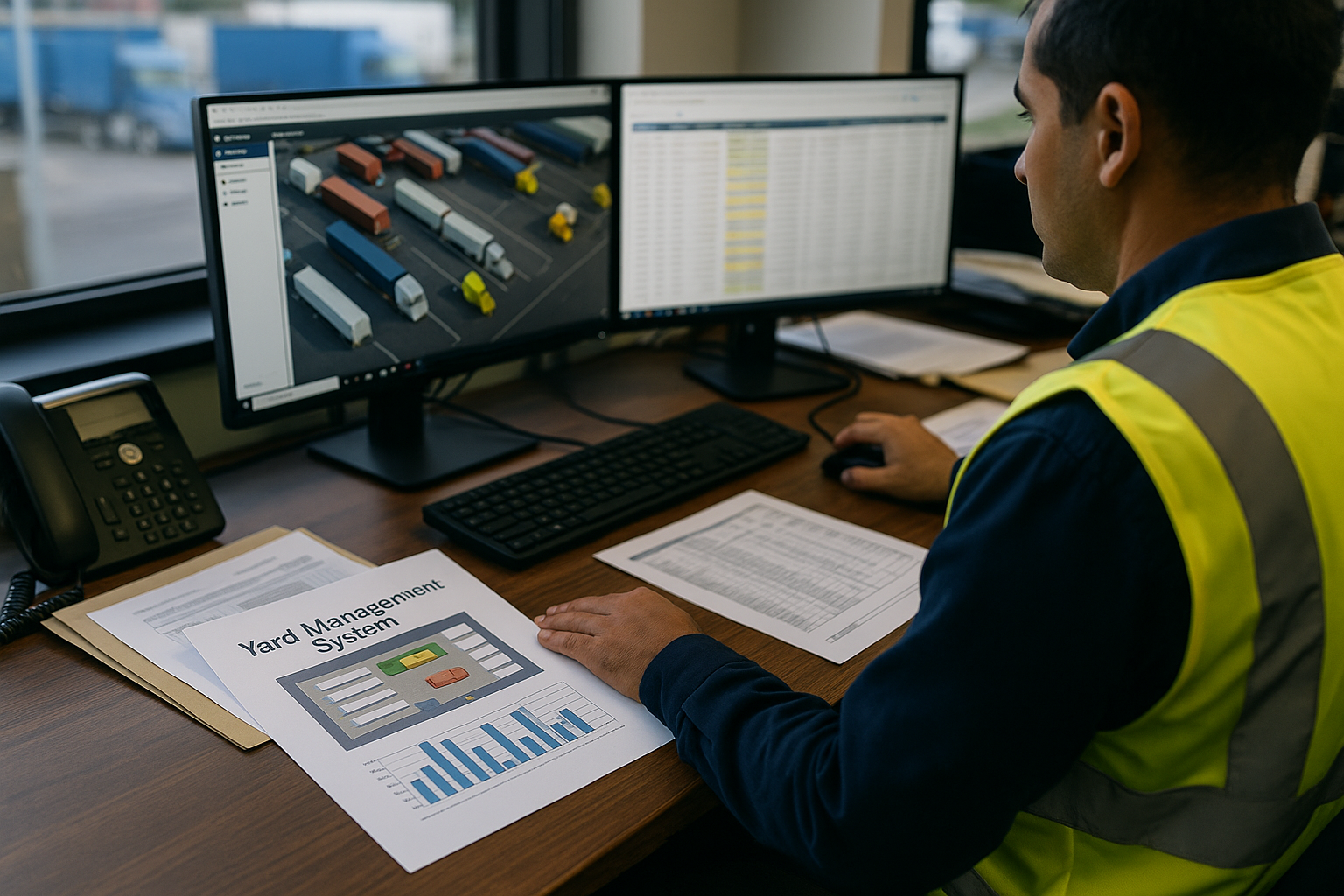 What is Yard Management System Logistics Explained