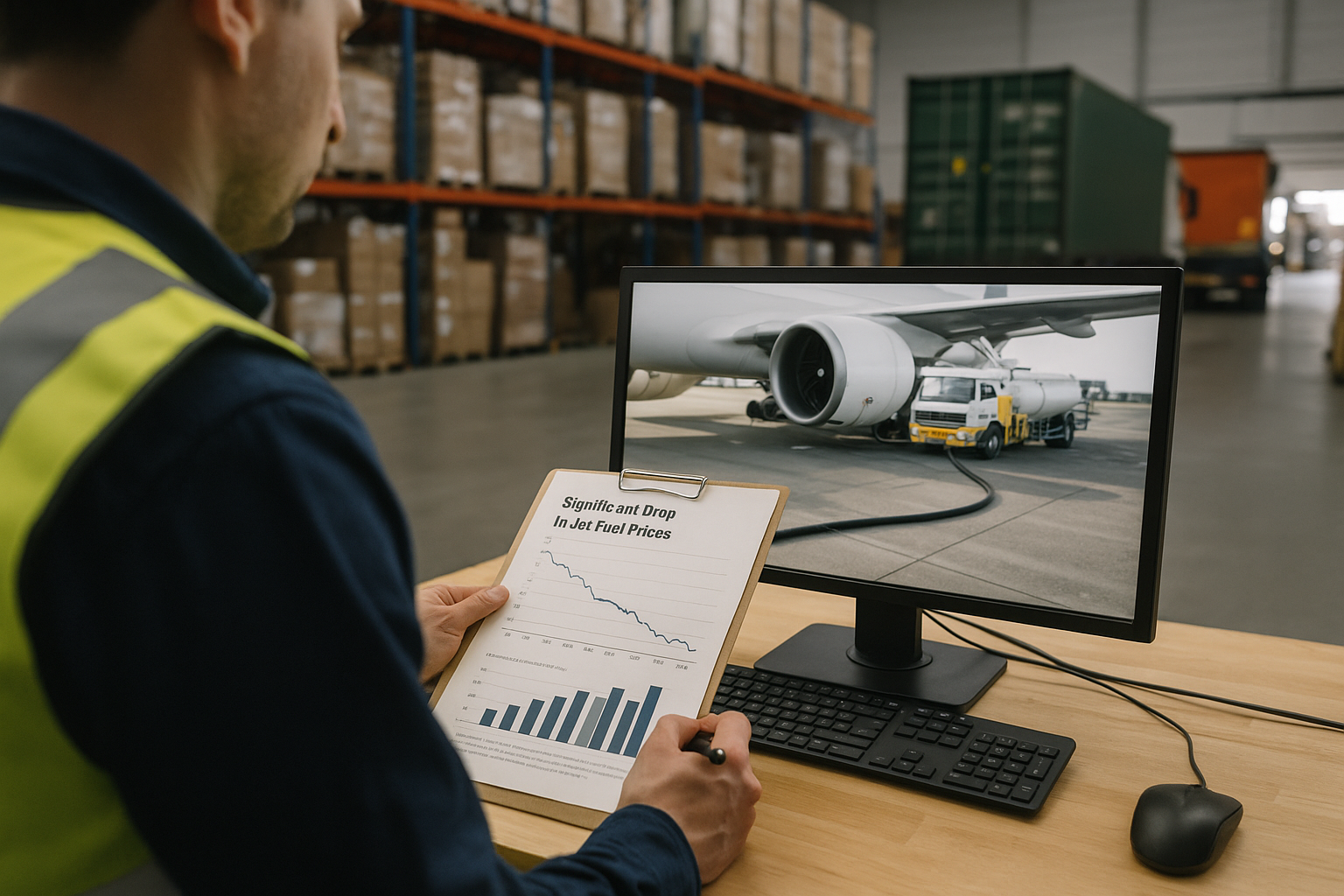 Jet Fuel Price Drop and Its Ripple Effect on Logistics