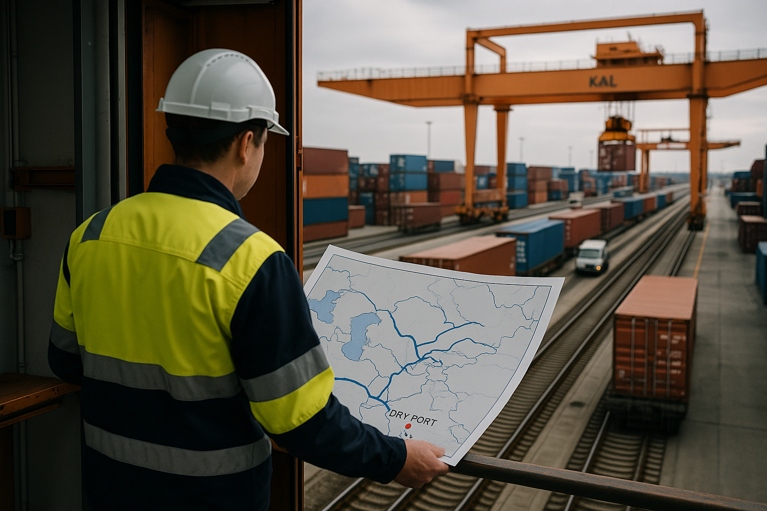 New Dry Port Amplifies Central Asian Rail Logistics