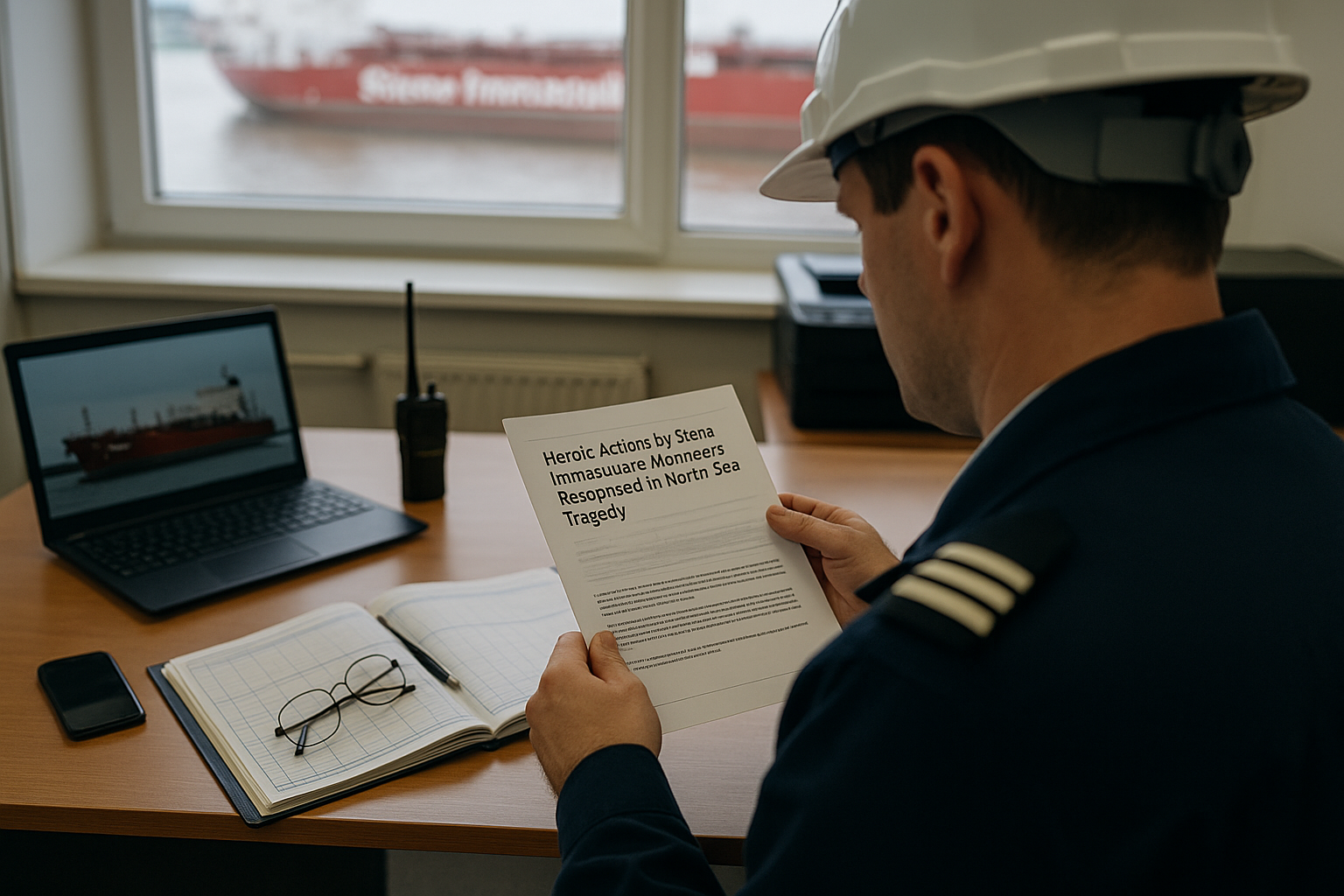 Stena Immaculate Crew's Valor Acknowledged Following North Sea Catastrophe
