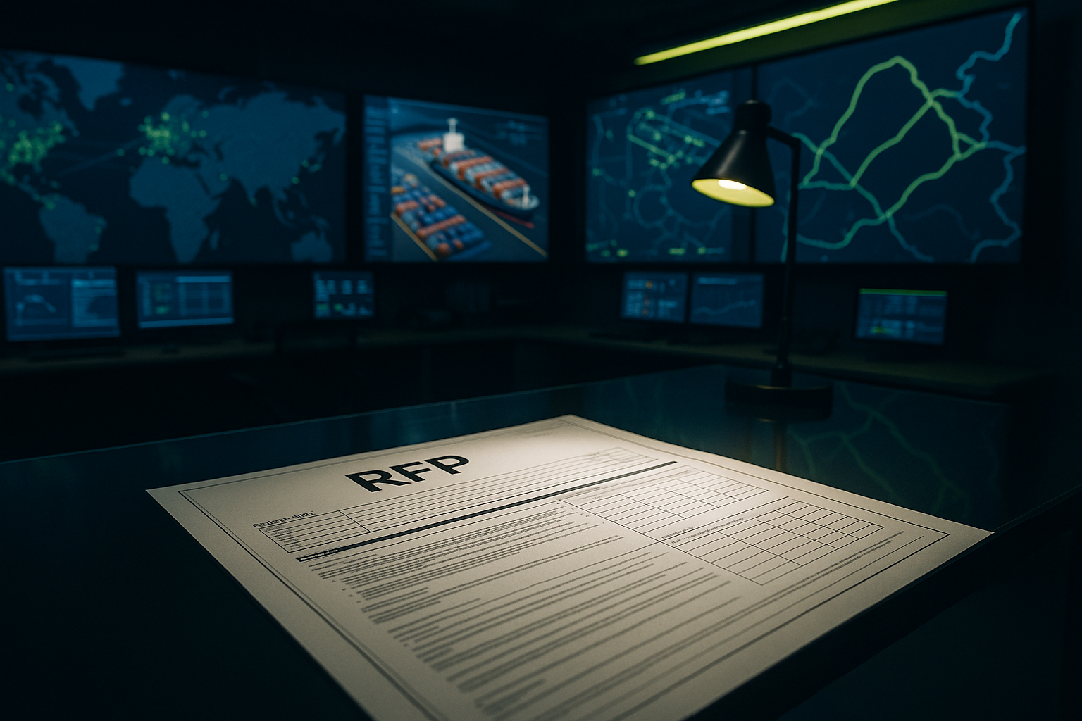3PL RFP Template and Evaluation Criteria: NJ Guide